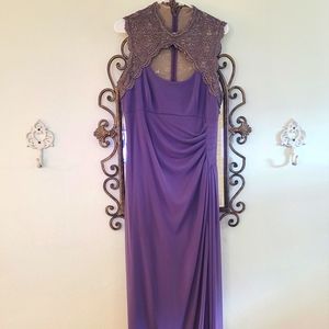 Alex Evening Lavender Dress